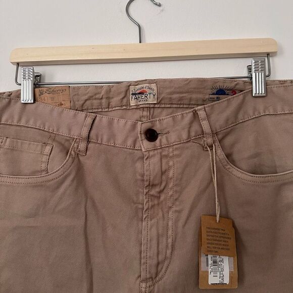 NWT faherty comfort twill pants - Picture 5 of 7